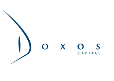 Logotipo Doxus com descrição