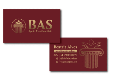 Cartão de visitas BAS