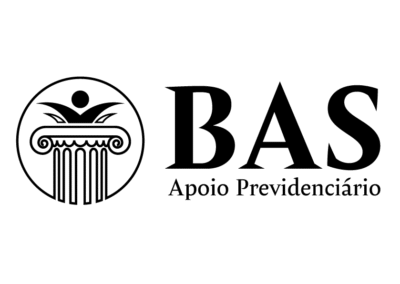 Logotipo BAS versão monocromática